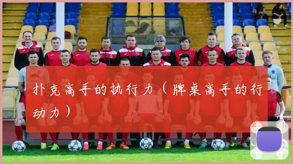 扑克高手的执行力（牌桌高手的行动力）