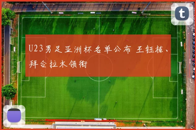 U23男足亚洲杯名单公布 王钰栋、拜合拉木领衔